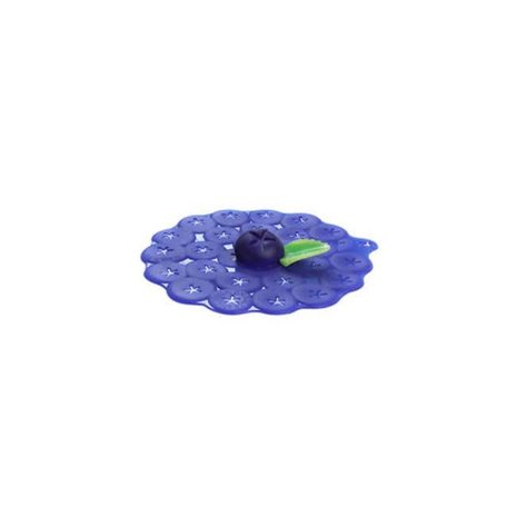 Charles Viancin Charles Viancin - siliconen deksel - blauwe bes (15 cm.) Charles Viancin Charles Viancin - siliconen deksel - blauwe bes (15 cm.)
