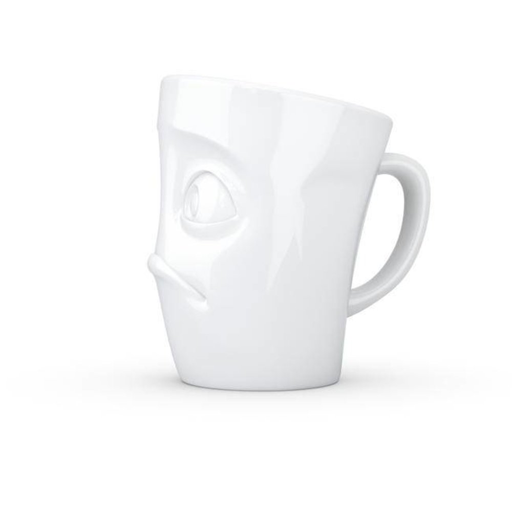 Tassen Tassen - mok met oor - verbaasd Tassen Tassen - mok met oor - verbaasd