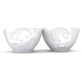 Tassen Tassen - kommen (set van 2, 200 ml) - happy & oh please (set nr 2)
