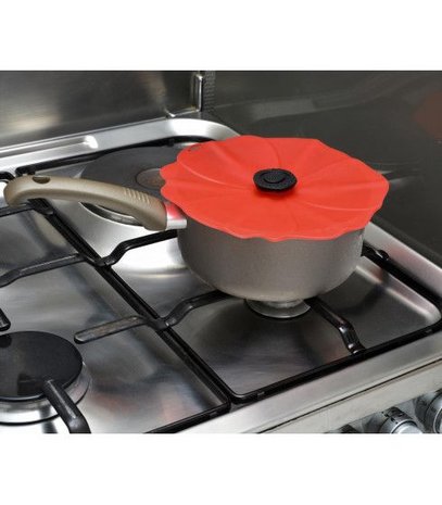 Charles Viancin Charles Viancin - siliconen deksel - papaver (20 cm.)