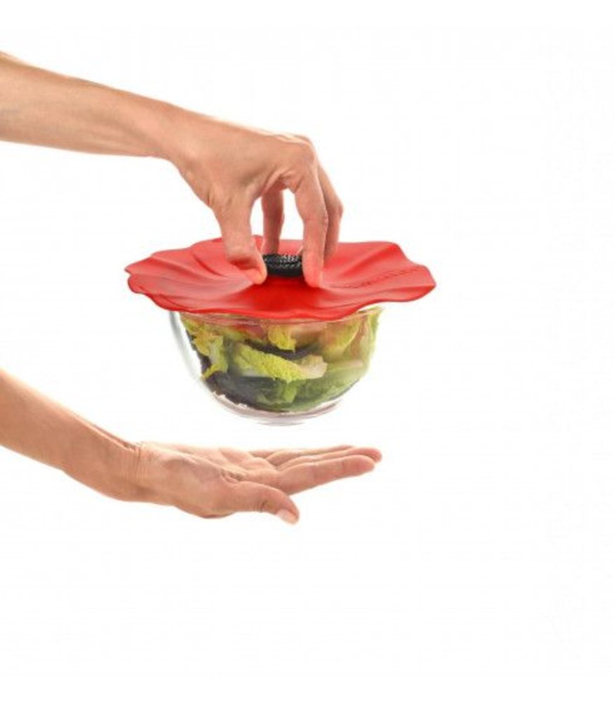 Charles Viancin Charles Viancin - siliconen deksel - papaver (15 cm.)