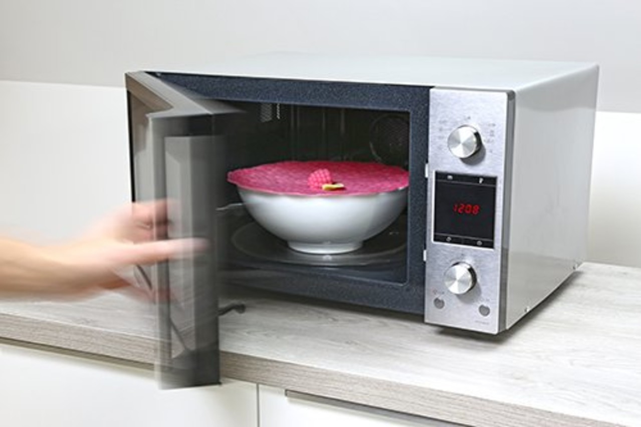 Charles Viancin Charles Viancin - siliconen deksel - framboos (28 cm.)