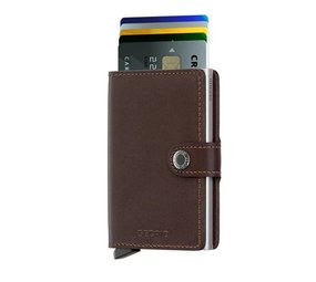 Secrid Secrid - miniwallet original - dark brown Secrid Secrid - miniwallet original - dark brown