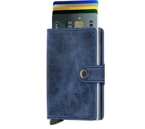 Secrid Secrid - miniwallet vintage - blue Secrid Secrid - miniwallet vintage - blue