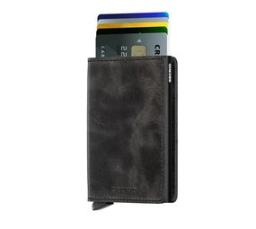 Secrid Secrid - slimwallet vintage - black Secrid Secrid - slimwallet vintage - black