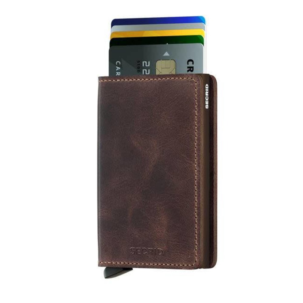 Secrid Secrid - slimwallet vintage - chocolate