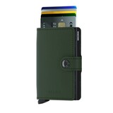Secrid Secrid - miniwallet matte - green-black Secrid Secrid - miniwallet matte - green-black