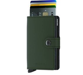 Secrid Secrid - miniwallet matte - green-black