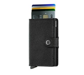Secrid Secrid - miniwallet crisple - black Secrid Secrid - miniwallet crisple - black