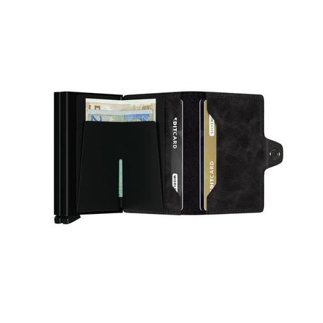 Secrid Secrid - twinwallet vintage - black Secrid Secrid - twinwallet vintage - black