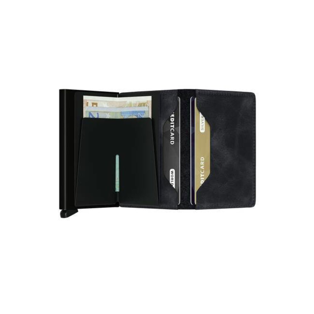 Secrid Secrid - slimwallet vintage - black Secrid Secrid - slimwallet vintage - black