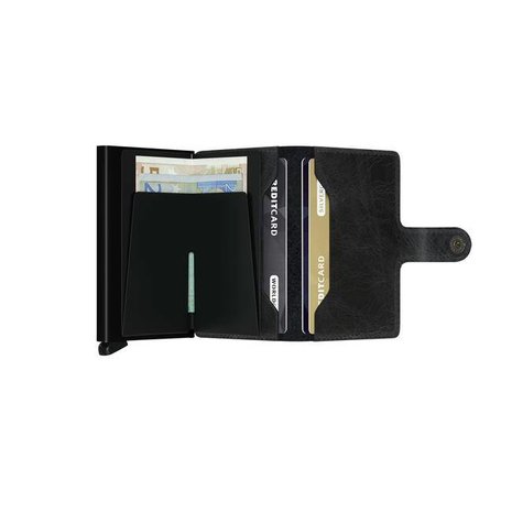 Secrid Secrid - miniwallet vintage - black Secrid Secrid - miniwallet vintage - black