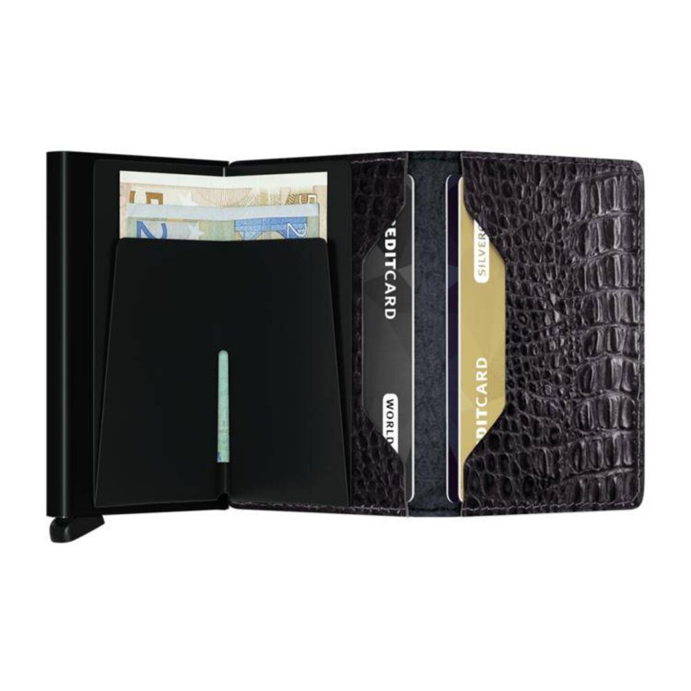 Secrid Secrid - slimwallet nile - black Secrid Secrid - slimwallet nile - black