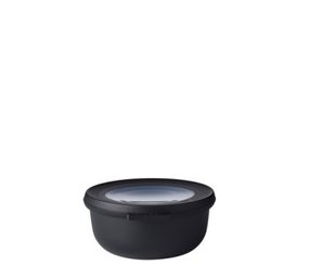 Mepal Mepal - multikom cirqula rond 350 ml - nordic black Mepal Mepal - multikom cirqula rond 350 ml - nordic black