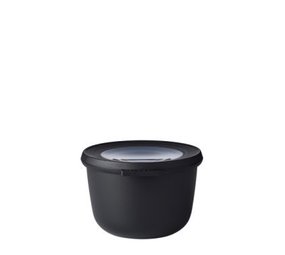 Mepal Mepal - multikom cirqula rond 500 ml - nordic black Mepal Mepal - multikom cirqula rond 500 ml - nordic black