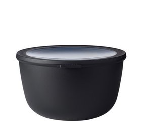 Mepal Mepal - multikom cirqula rond 3000 ml - nordic black Mepal Mepal - multikom cirqula rond 3000 ml - nordic black