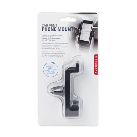 Kikkerland Kikkerland - telefoonhouder - auto ventilatie Kikkerland Kikkerland - telefoonhouder - auto ventilatie