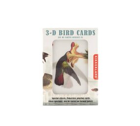 Kikkerland Kikkerland - 3D speelkaarten - vogels
