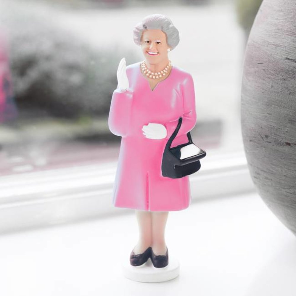 Kikkerland Kikkerland - solar figuur - the queen (roze)