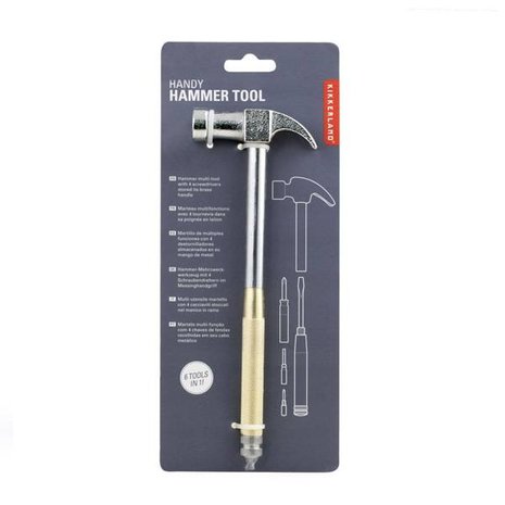 Kikkerland Kikkerland - gadget - handige hamer Kikkerland Kikkerland - gadget - handige hamer