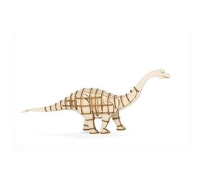 Kikkerland Kikkerland - 3d houten puzzel - apatosaurus
