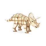 Kikkerland Kikkerland - 3d houten puzzel - triceratops Kikkerland Kikkerland - 3d houten puzzel - triceratops