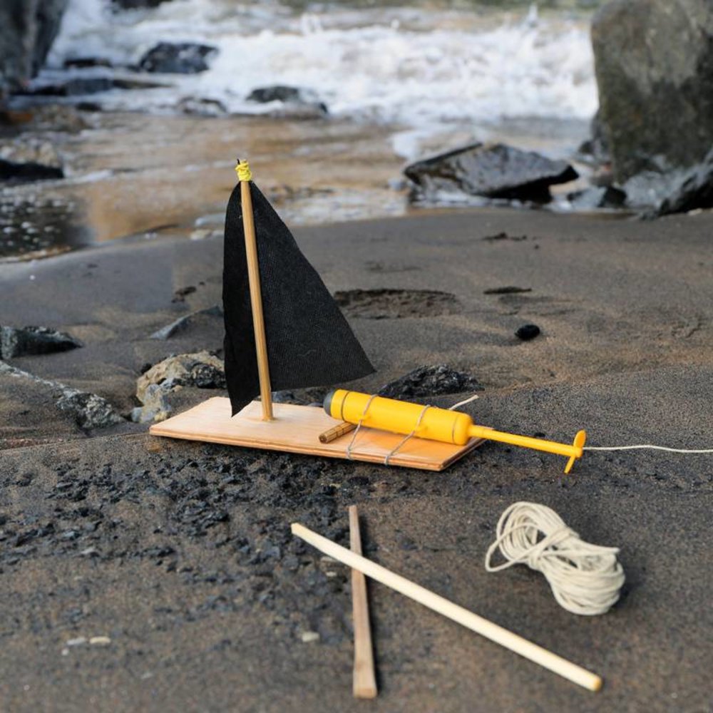 Kikkerland Kikkerland - buitenspeelgoed - huckleberry motorboat