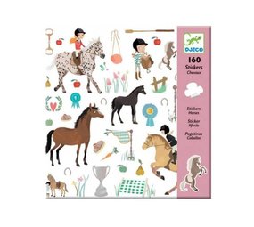 Djeco Djeco - stickers - paarden Djeco Djeco - stickers - paarden