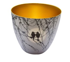 Invotis Invotis - waxinelichtje - love birds (groot)