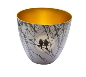 Invotis Invotis - waxinelichtje - love birds (groot) Invotis Invotis - waxinelichtje - love birds (groot)