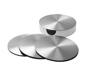 Invotis Invotis - onderzetters - metaal (set van 6)