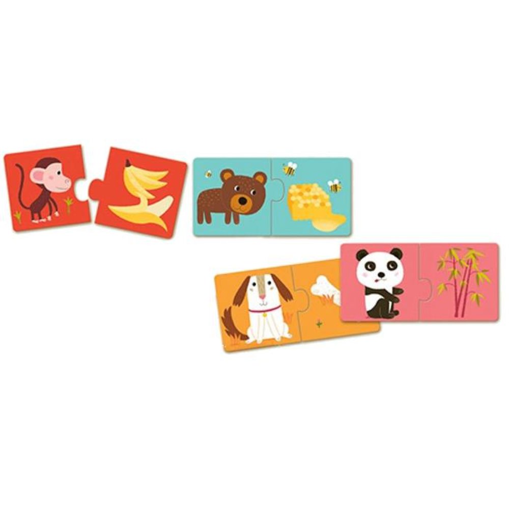 Djeco Djeco - duo puzzel - aan tafel! Djeco Djeco - duo puzzel - aan tafel!