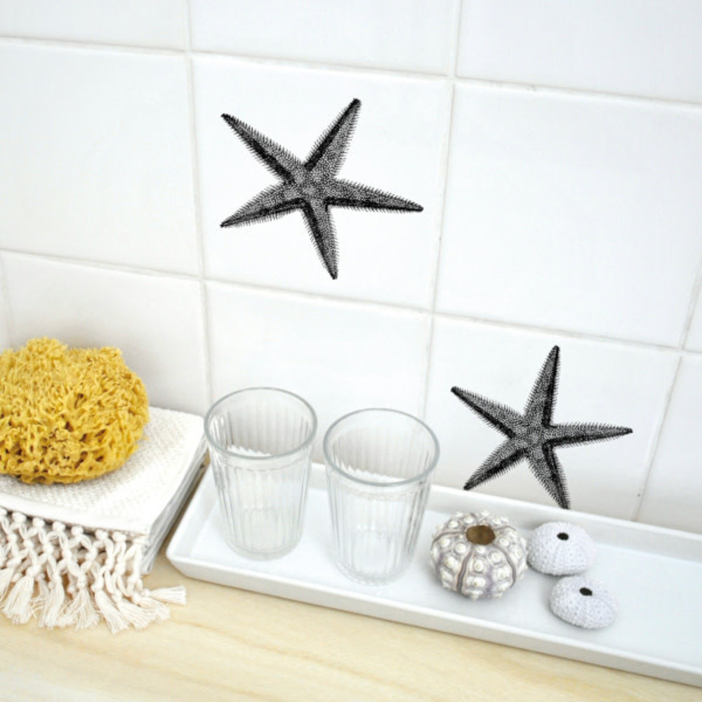 Boubouki Boubouki - tegelsticker - starfish (2 tegels) Boubouki Boubouki - tegelsticker - starfish (2 tegels)