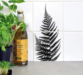 Boubouki Boubouki - tegelsticker - farn (2 tegels)