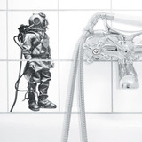 Boubouki Boubouki - tegelsticker - 2er taucher (2 tegels)