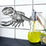 Boubouki Boubouki - tegelsticker - lobster (2 tegels)