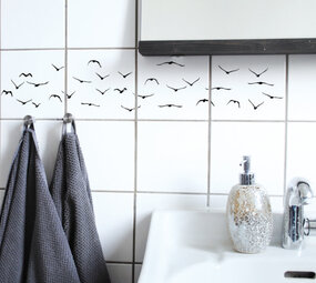 Boubouki Boubouki - tegelsticker - flock (4 tegels)