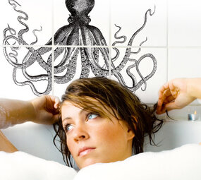 Boubouki Boubouki - tegelsticker - tinti (6 tegels)