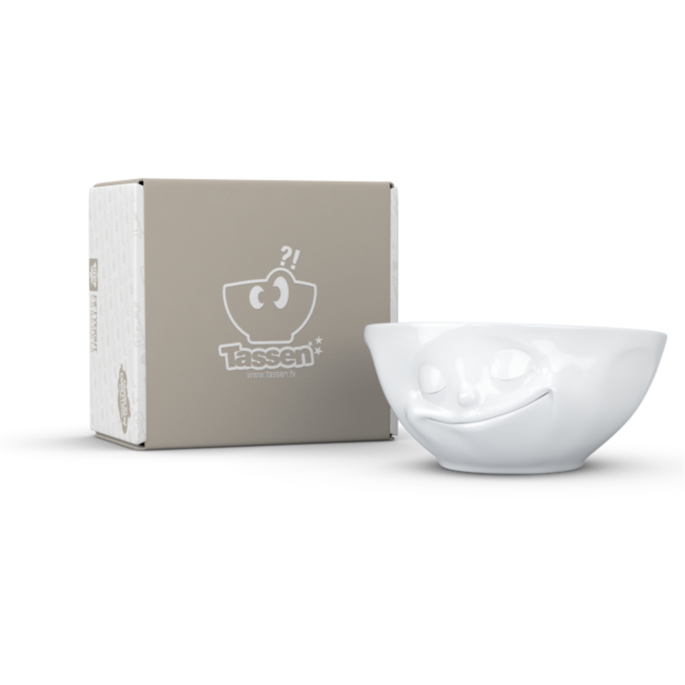 Tassen Tassen - kom 1000 ml - gelukkig