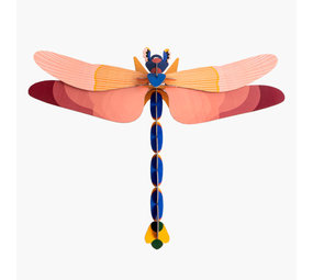 Studio Roof Studio Roof - muurdecoratie - pink dragonfly Studio Roof Studio Roof - muurdecoratie - pink dragonfly