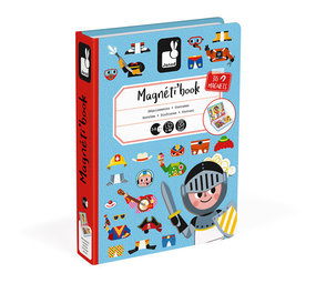 Janod Janod - magnetibook - verkleedfeest jongens Janod Janod - magnetibook - verkleedfeest jongens