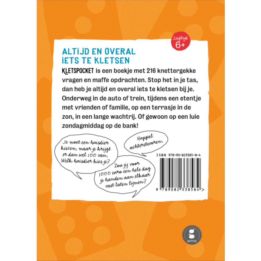 Gezinnig Gezinnig - kletspocket Gezinnig Gezinnig - kletspocket