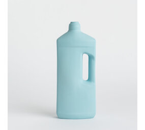 Foekje Fleur Foekje Fleur - porcelain bottle vase - #3 light blue Foekje Fleur Foekje Fleur - porcelain bottle vase - #3 light blue