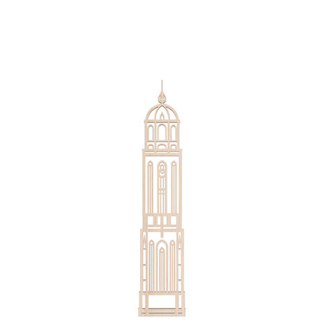 Binthout Binthout - Lebuïnuskerk - klein (30 cm.) blank Binthout Binthout - Lebuïnuskerk - klein (30 cm.) blank
