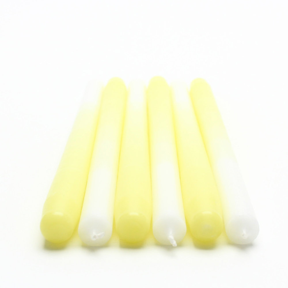 Mo man tai Mo man tai - gradient candle - canary yellow