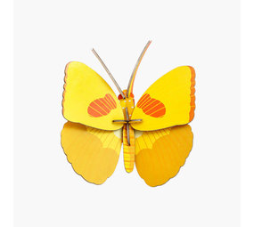 Studio Roof Studio Roof - muurdecoratie - yellow butterfly Studio Roof Studio Roof - muurdecoratie - yellow butterfly