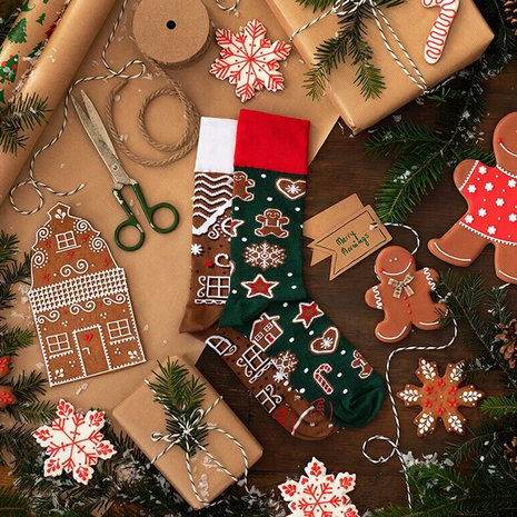 Many mornings Many mornings - sokken - the gingerbread man