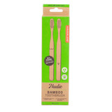 Kikkerland Kikkerland - bamboe tandenborstels - nudie Kikkerland Kikkerland - bamboe tandenborstels - nudie