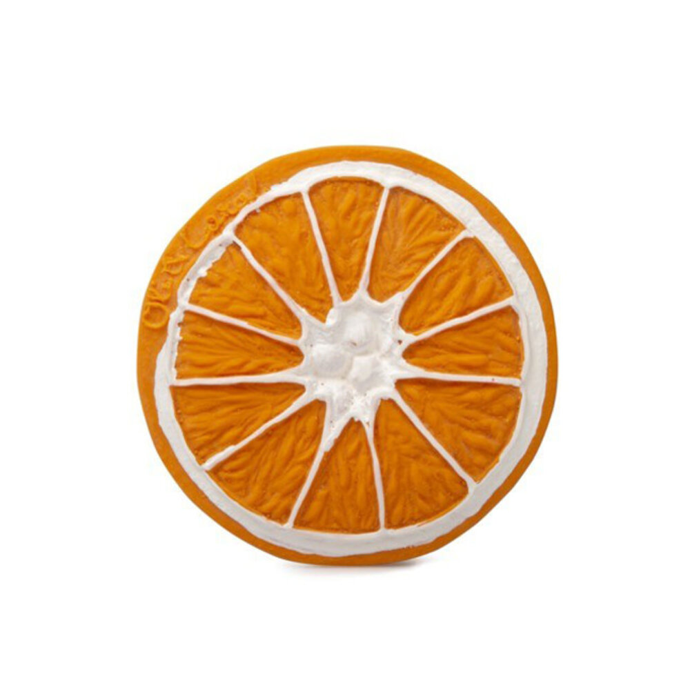 Oli & Carol Oli & Carol - bijtspeeltje - clementino the orange Oli & Carol Oli & Carol - bijtspeeltje - clementino the orange