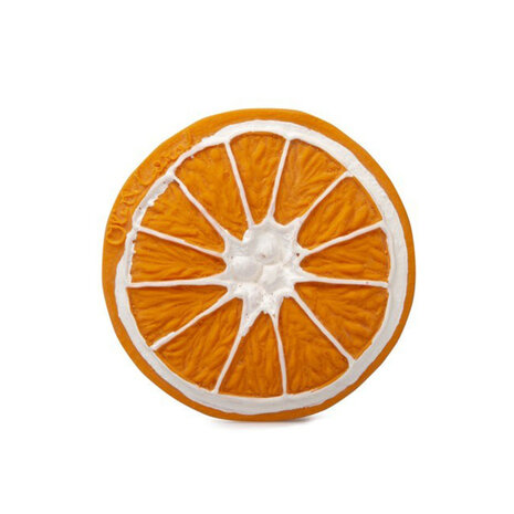 Oli & Carol Oli & Carol - bijtspeeltje - clementino the orange Oli & Carol Oli & Carol - bijtspeeltje - clementino the orange